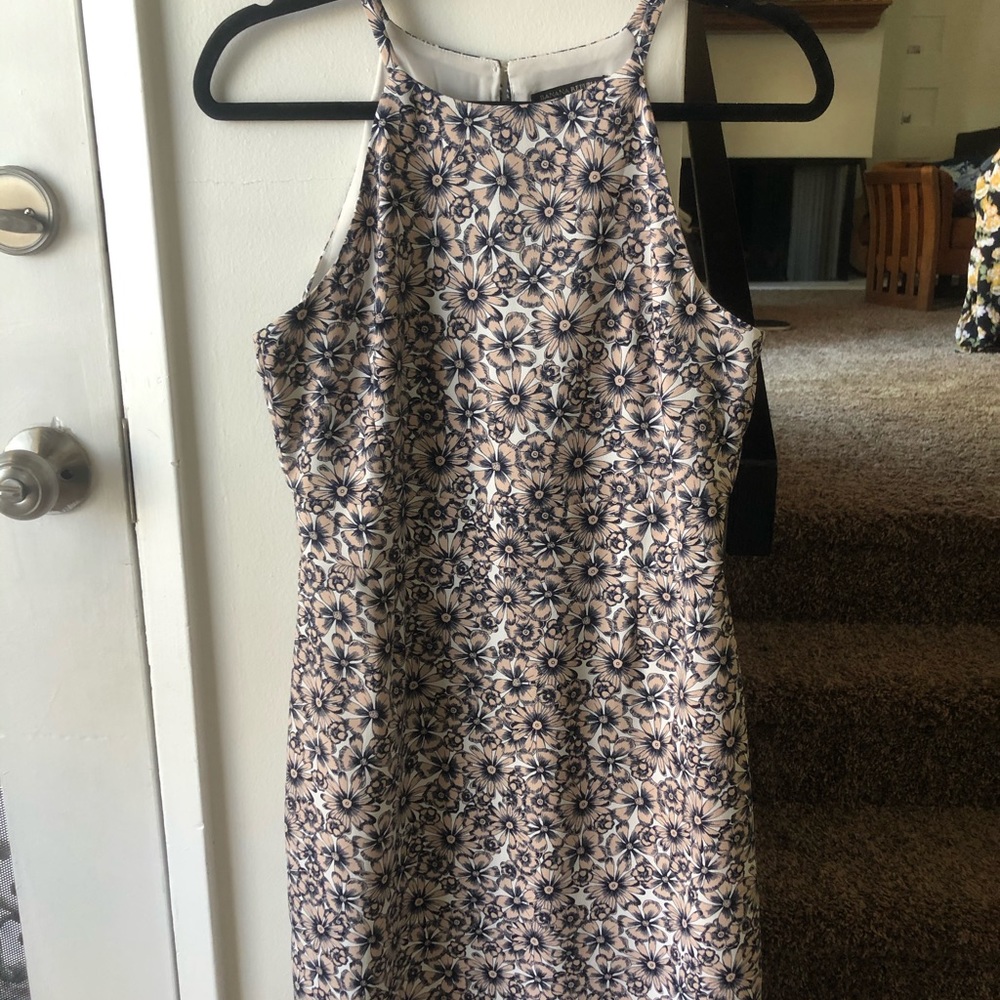 Floral midi dress; Banana Republic, worn once